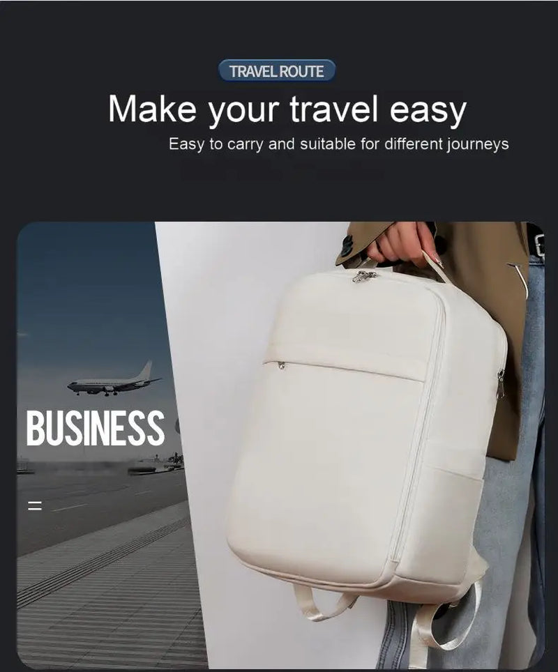 New Business Backpack - Fits 14"/15" Laptops, Great for Short Trips. Colorful, Cabin-Approved. Unisex, Stylish & Practical